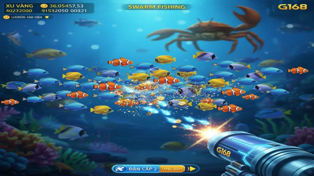 Bắn cá theo bầy G168