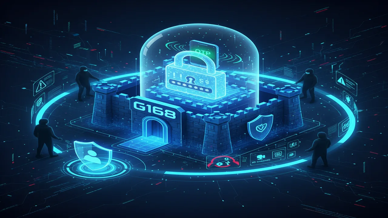 Bảo mật nick an toàn G168