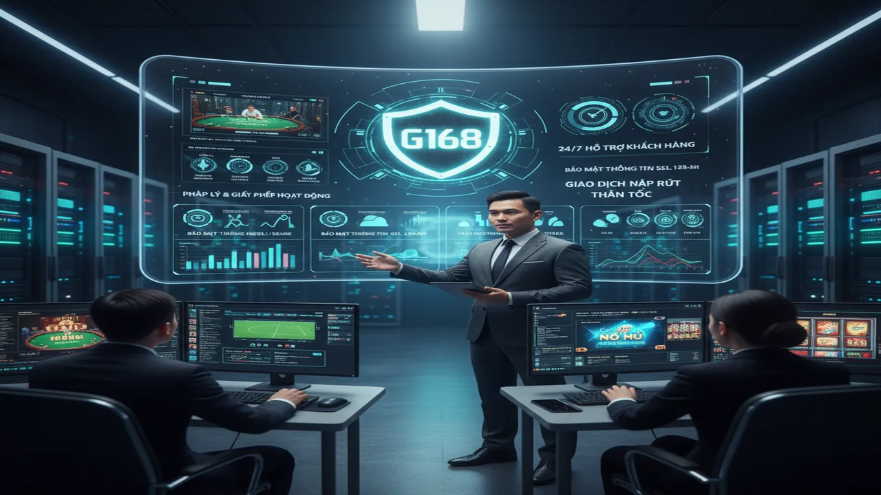 Chọn nhà cái uy tín G168