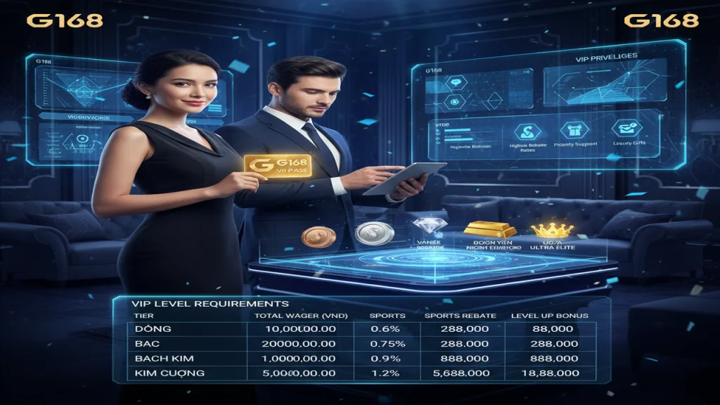 Đặc quyền VIP G168
