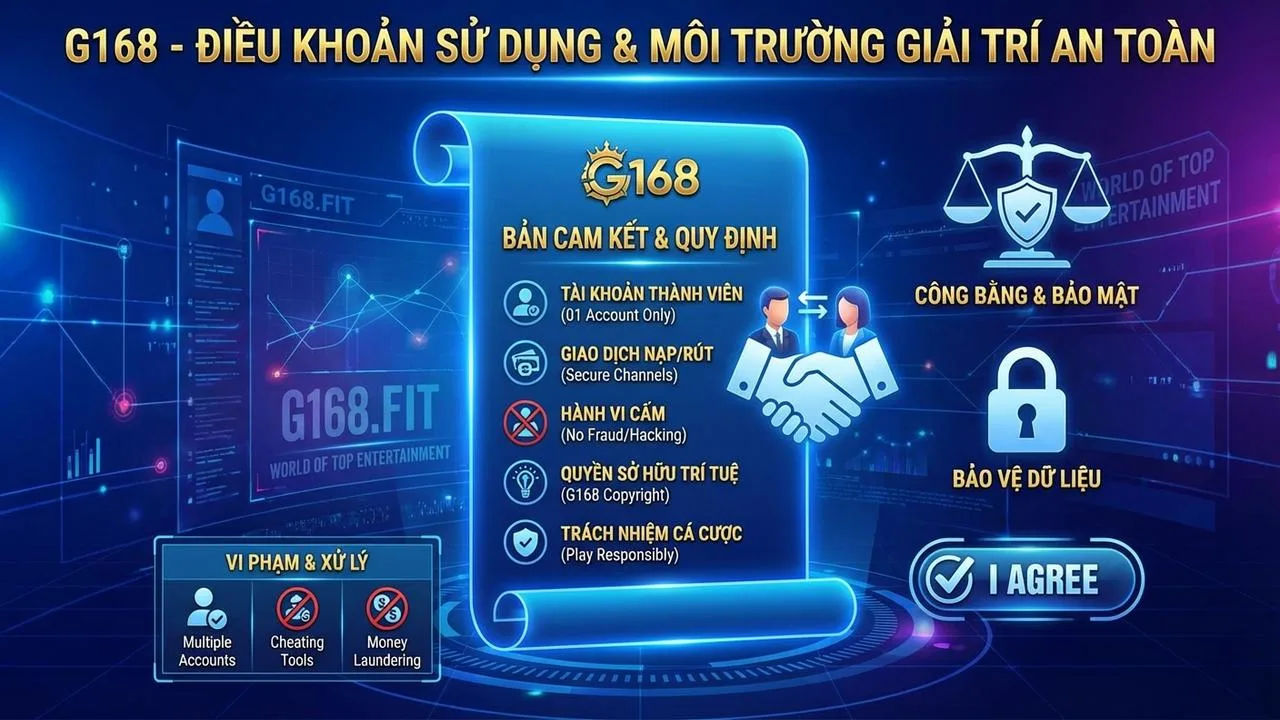 Điều Khoản Sử Dụng G168