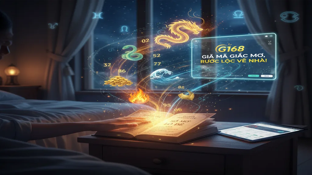 Dùng sổ mơ lô đề G168