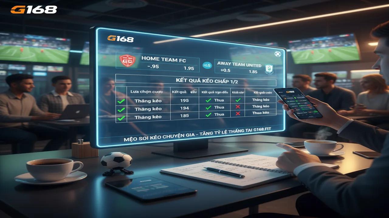 Mẹo kèo chấp 1/2 G168