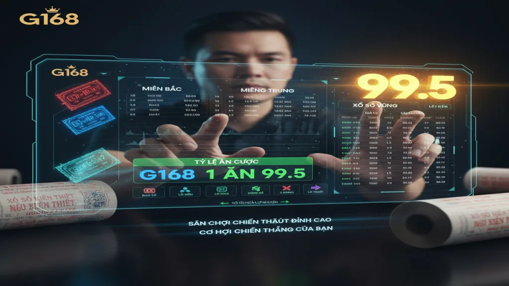 Khác biệt xổ số vùng G168
