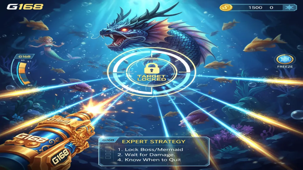 Cách khóa mục tiêu G168