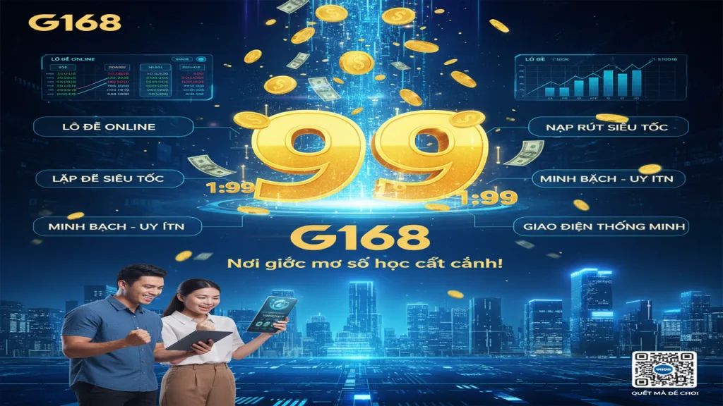 Lô đề 1 ăn 99 G168
