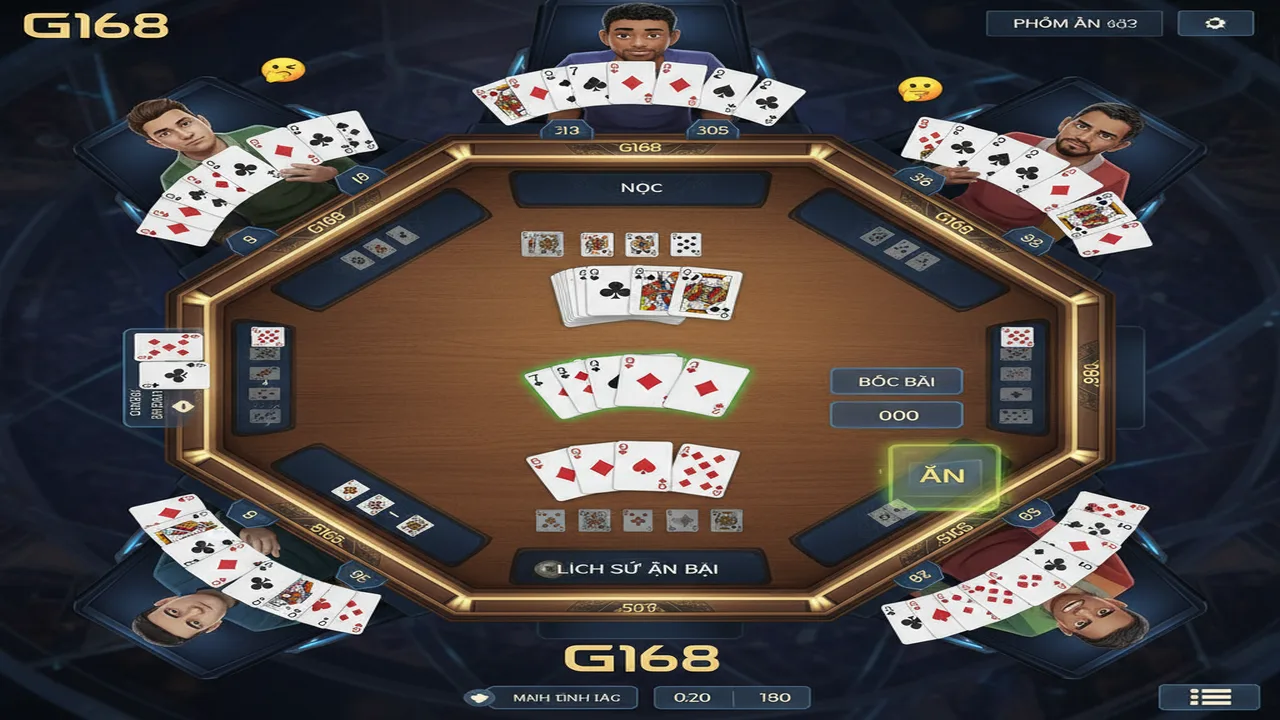 Luật chơi Phỏm G168