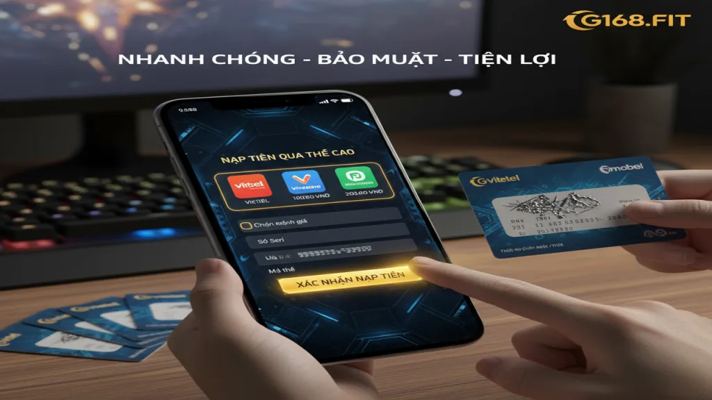 Nạp Tiền Thẻ Điện Thoại G168