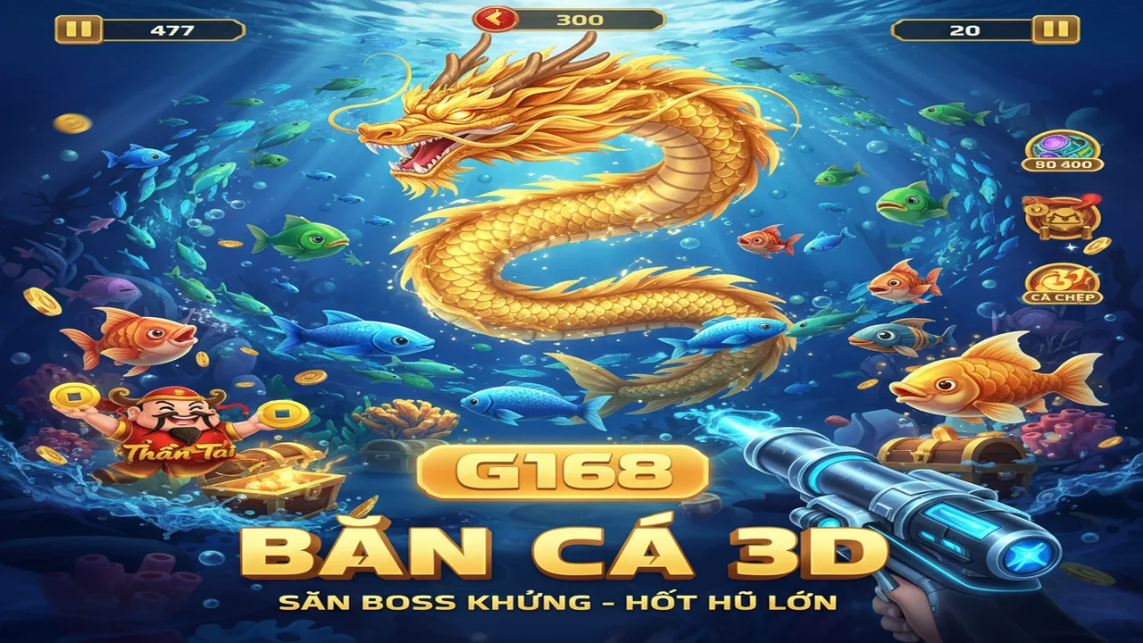 Top sảnh Bắn Cá 3D G168