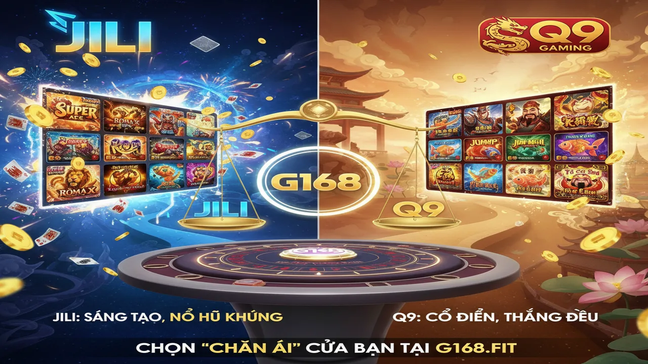 So sánh Jili và CQ9 G168