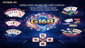 Top Game Bài Hot G168: Chinh Phục Đỉnh Cao, Rinh Thưởng Khủng