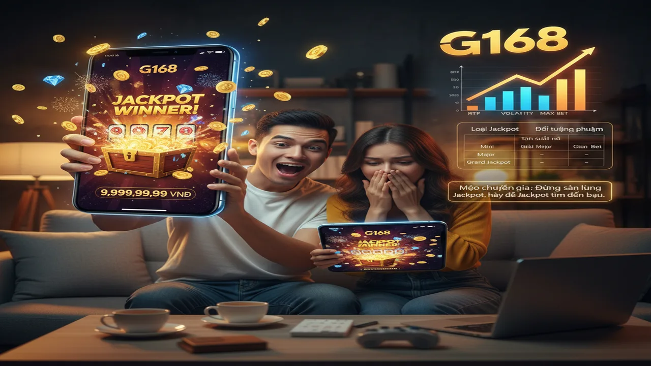 Xác suất nổ Jackpot G168